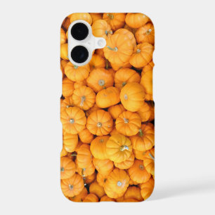Small Orange Harvest Pumpkins iPhone 17 Case