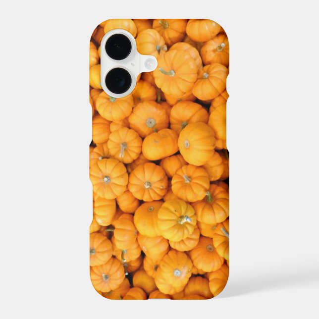 Small Orange Harvest Pumpkins Case-Mate iPhone Case (Back)