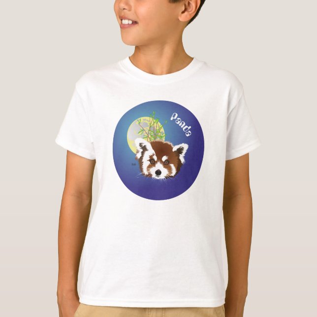 Small panda (Ailurus fulgens) - shirt (Front)