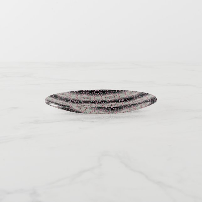 Small Patterned Trinket Tray (Angled)