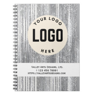 Small Personalized Notebook Custom Business Logo