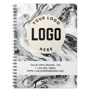 Small Personalized Notebook Custom Business Logo
