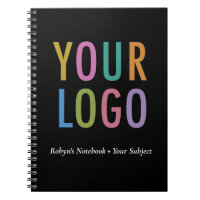 Small Personalized Notebook Custom Business Logo