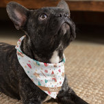 Small Pet Name Snowman Sweets Square Scarf Bandana<br><div class="desc">Printed on one side, snowman sweets pattern bandana with personalization. Easily change name using the Template provided. Lightweight fabric that breathes well and dries quickly. 100% spun polyester. See "About This Product" at side for more information.</div>