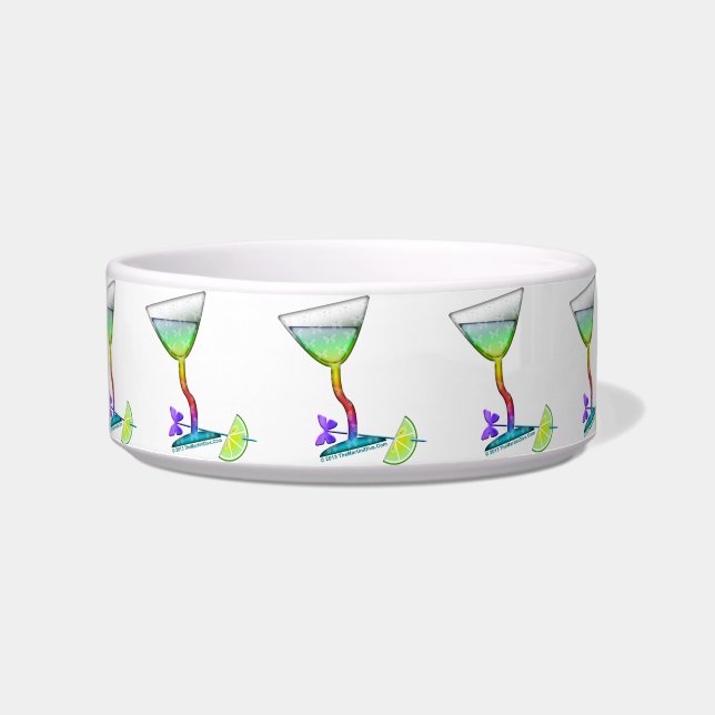 SMALL PET, SNACK BOWLS, DISHES - BUTTERFLY MARTINI (Front)
