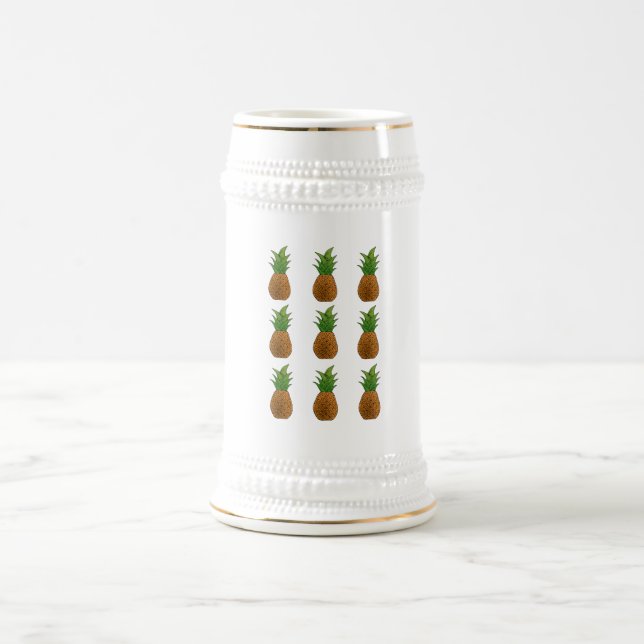 Small Pineapples Thunder_Cove Beer Stein (Center)