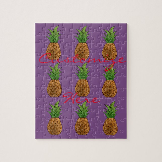 Small Pineapples Thunder_Cove Jigsaw Puzzle (Vertical)