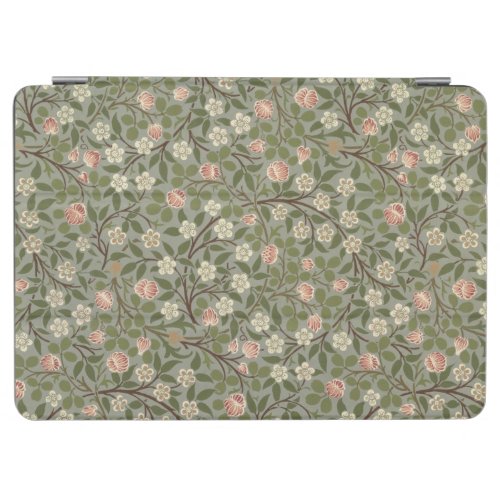 Small pink and white flower wallpaper design iPad air cover