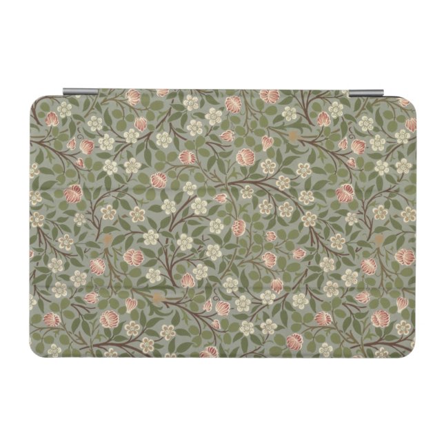 Small pink and white flower wallpaper design iPad mini cover (Horizontal)