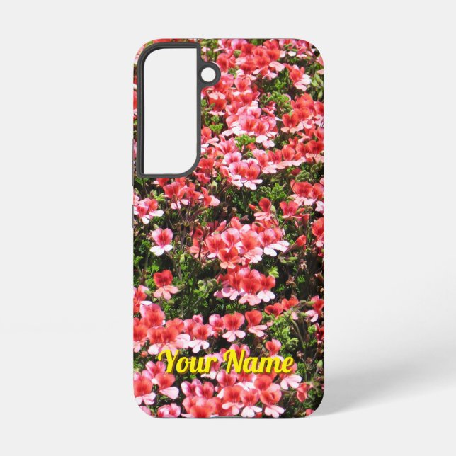 Small Pink Flowers -  Samsung Galaxy Case (Back)