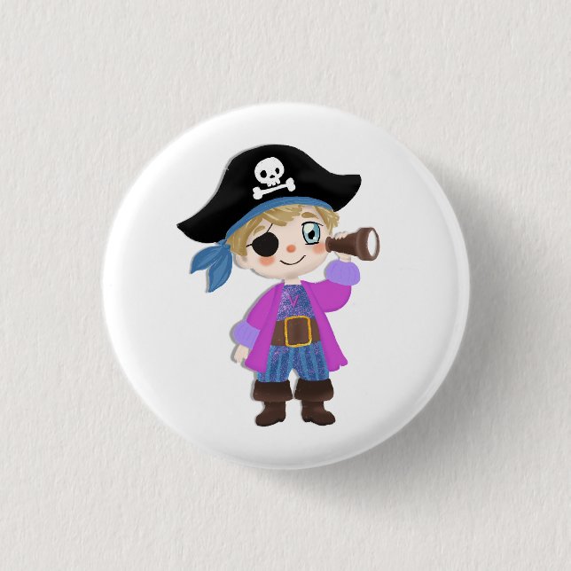 small pirate button (Front)