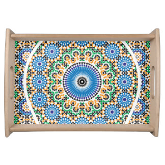 Small Plateaux with Mosaic Serving Tray