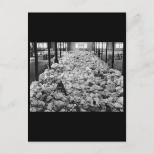 Small portions of the Christmas mail_war image Holiday Postcard