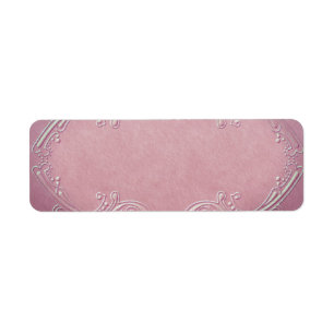 Small Pretty Pink Apothecary Label