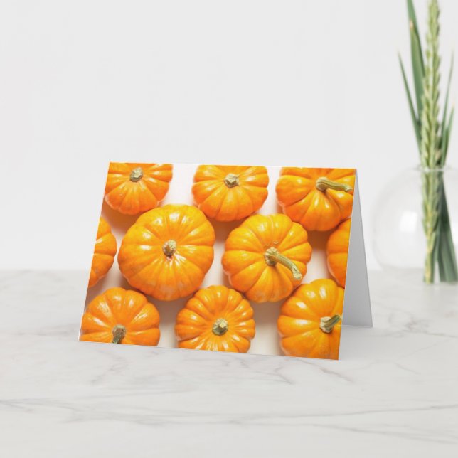 Small Pumpkins Card (Front)