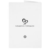 Small Purple Flower Cards (Back)