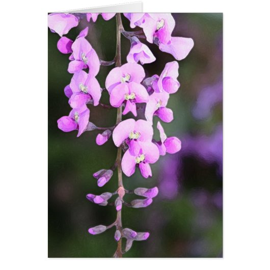 Small Purple Flower Cards (Front)