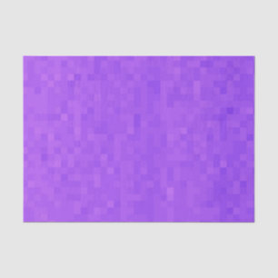 Small Purple Mosaic Square Tiles, Tissue Paper