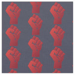 Small Raised Red Gradient Fist Fabric