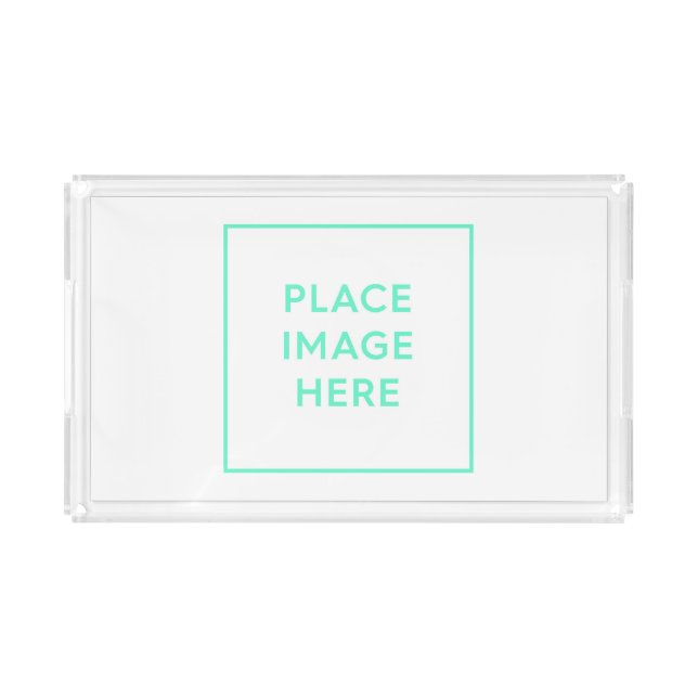 Small Rectangle Acrylic Tray (Front)