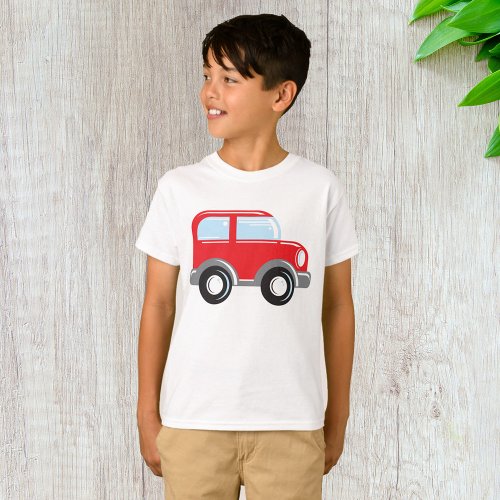 Small Red Car T_Shirt