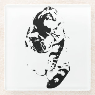 Small Rituals, Warm Sips Glass Coaster