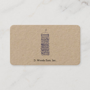 Small Sandwich Business Card