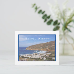 SMALL SEASIDE VILLAGE OF WHITE BLDGS/GREECE POSTCARD