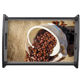 Small Serving Tray, Black. Serving Tray