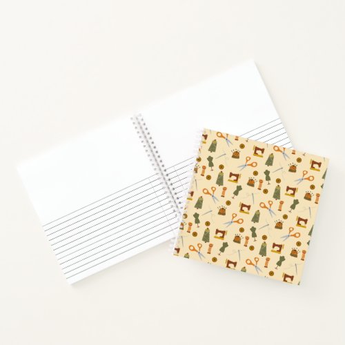 small sewing notebook