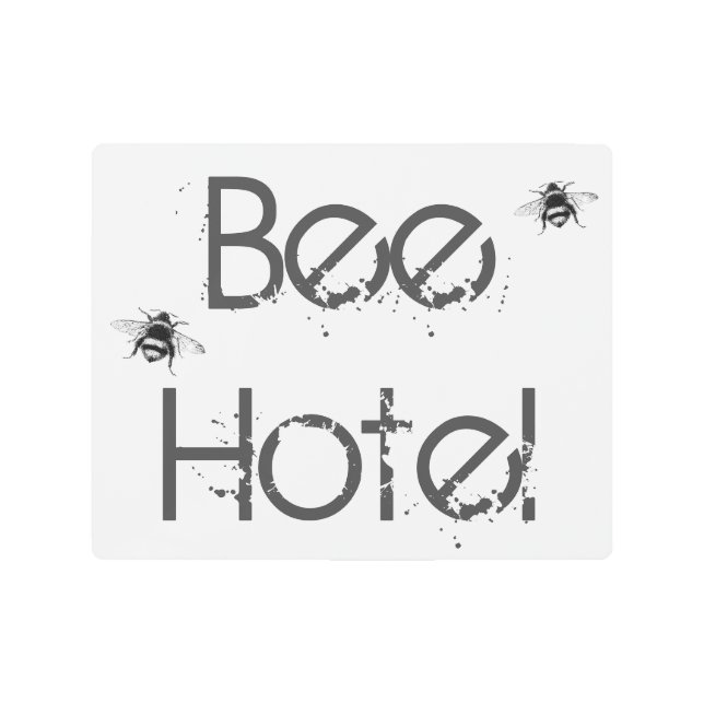 Small Sign - Bee Hotel  (Front)