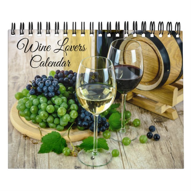 Small Size Wine Lovers Calendar (Cover)
