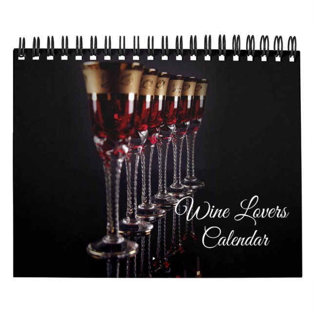 Small Size Wine Lovers Calendar (Cover)