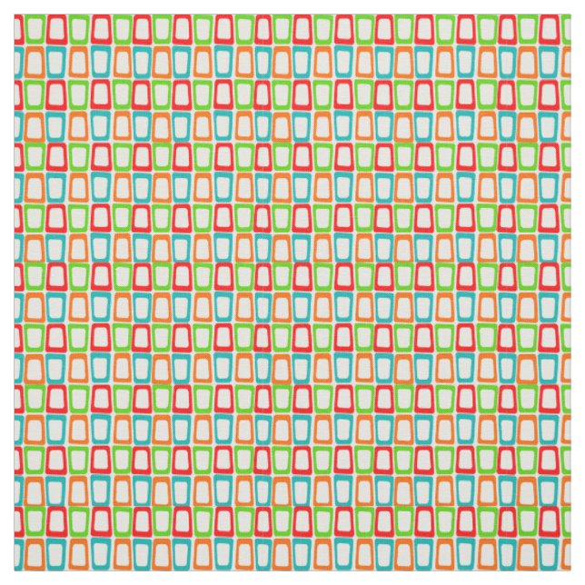 Small Skewed Rectangles  Fabric (Swatch)