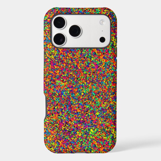 Small Splatter - iPhone (17 Pro Max) Case (Back)