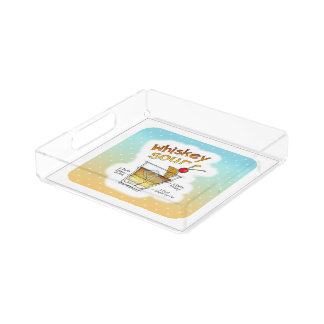 SMALL SQUARE TRAY - WHISKEY SOUR COCKTAIL RECIPE