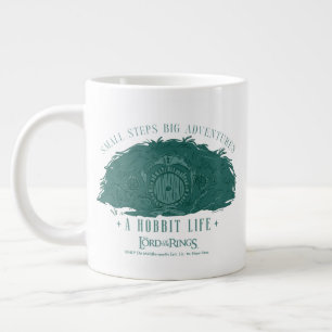 Small Steps, Big Adventures - A Hobbit Life Giant Coffee Mug