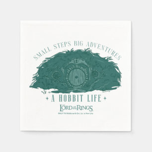 Small Steps, Big Adventures - A Hobbit Life Napkins