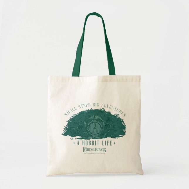 Small Steps, Big Adventures - A Hobbit Life Tote Bag (Front)