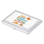 Small Steps, Big Changes – Motivational Sticker &#127793; Business Card Case