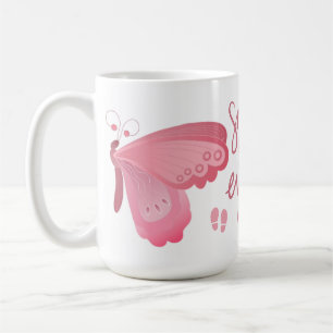 'Small Steps Every Day' Butterfly Motivational Mug