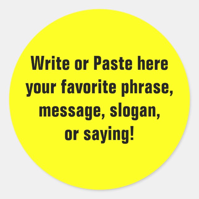 Small Sticker (1½ Inch) (Front)