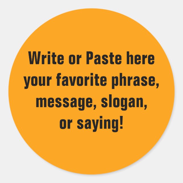 Small Sticker (1½ Inch) (Front)