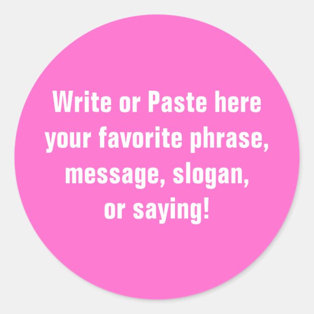 Small Sticker (3 Inch) (Front)