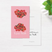 Small Strawberries Bookmark - add your own magnet (Desk)