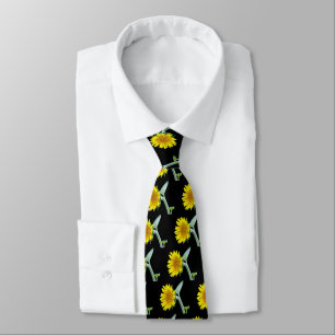 Small Sunflower Neck Tie