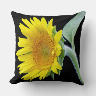 Small Sunflower Throw Pillow