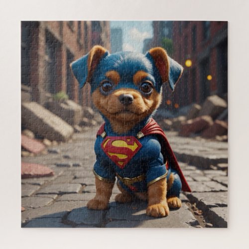 Small superhero Jigsaw Puzzle