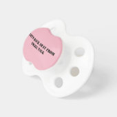 Small talk for babies pacifier (Front Right)