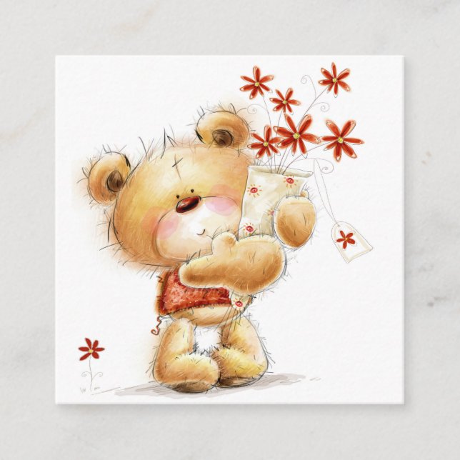 Small Thank You Business Card (Front)